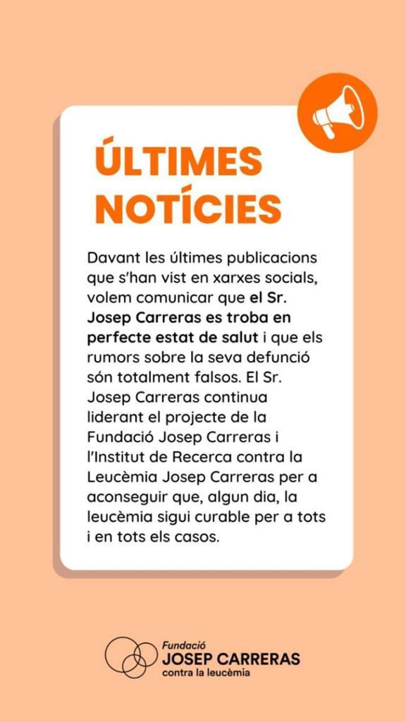 Fundacio Josep Carreras Fundacio Josep Carreras