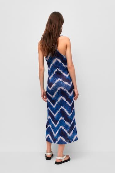 Vestit llarg punt tie dye