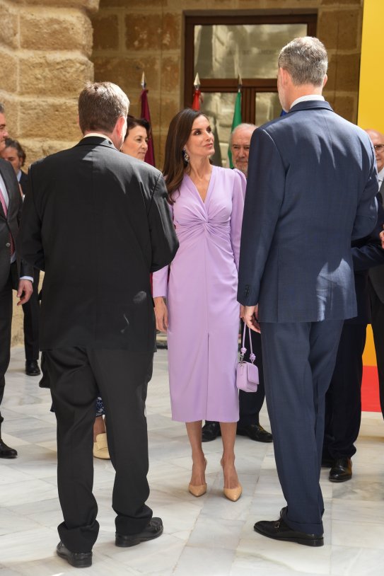 Felipe y Letizia caras raras GTRES