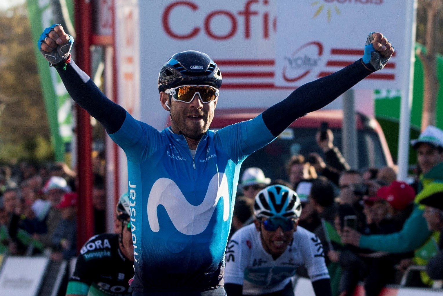 Valverde agafa el liderat de la Volta abans de la muntanya