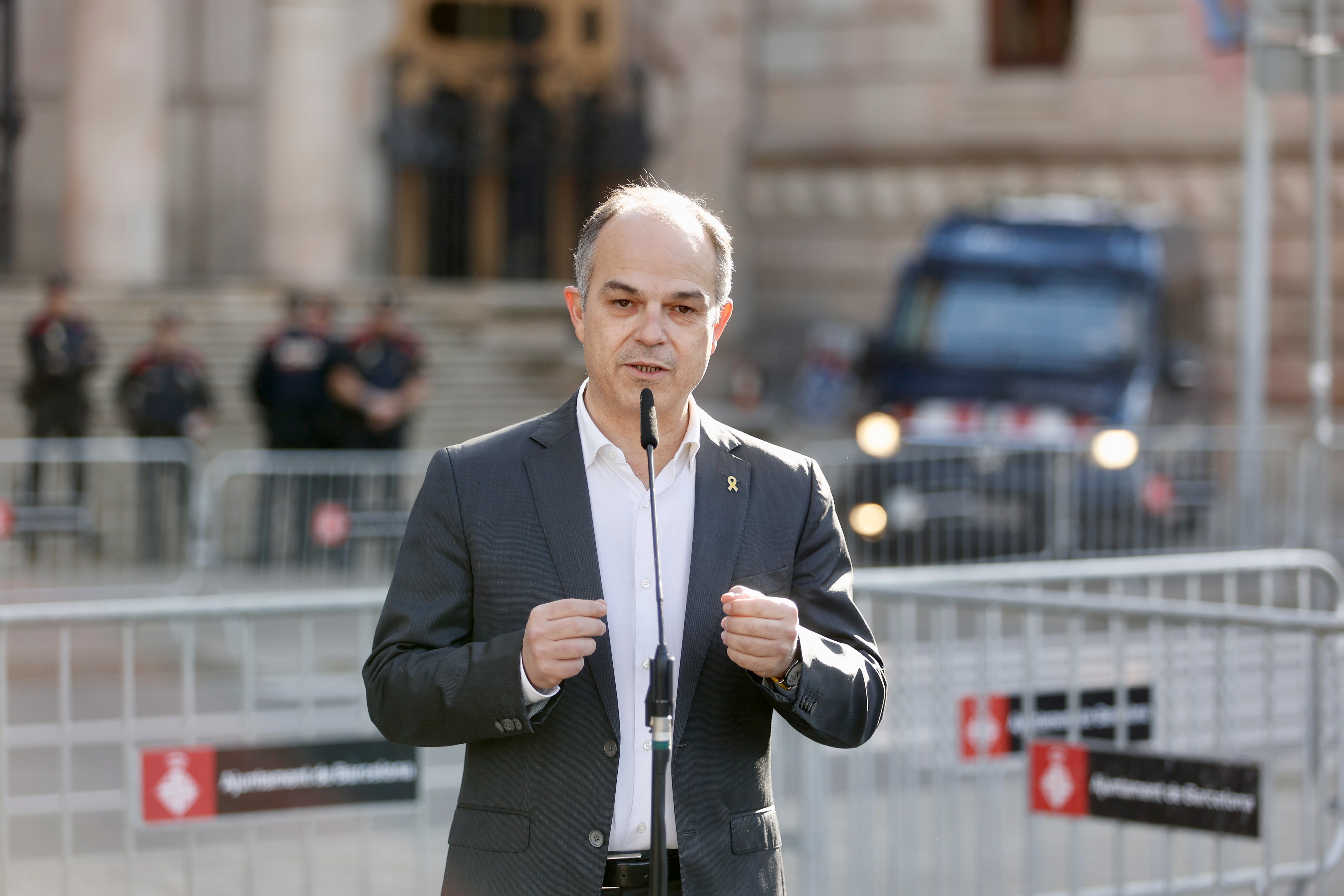 Jordi Turull davant del TSJC / Montse Giralt Jordi Turull davant del TSJC / Montse Giralt