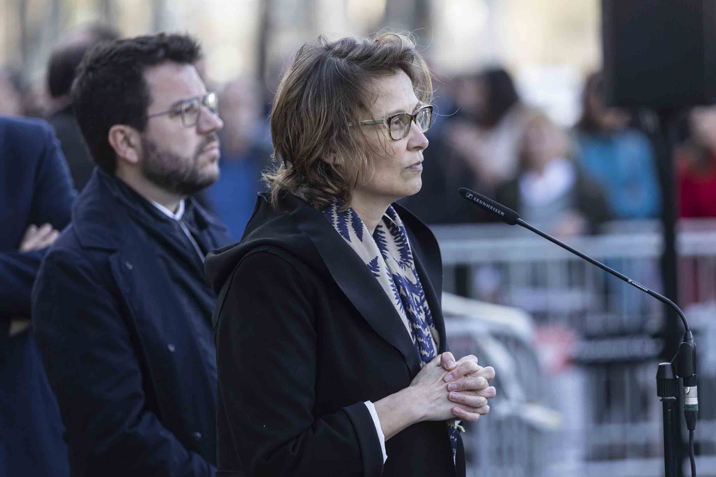 A high-speed trial for Catalan exile Meritxell Serret, target of Clara Ponsatí's reproaches