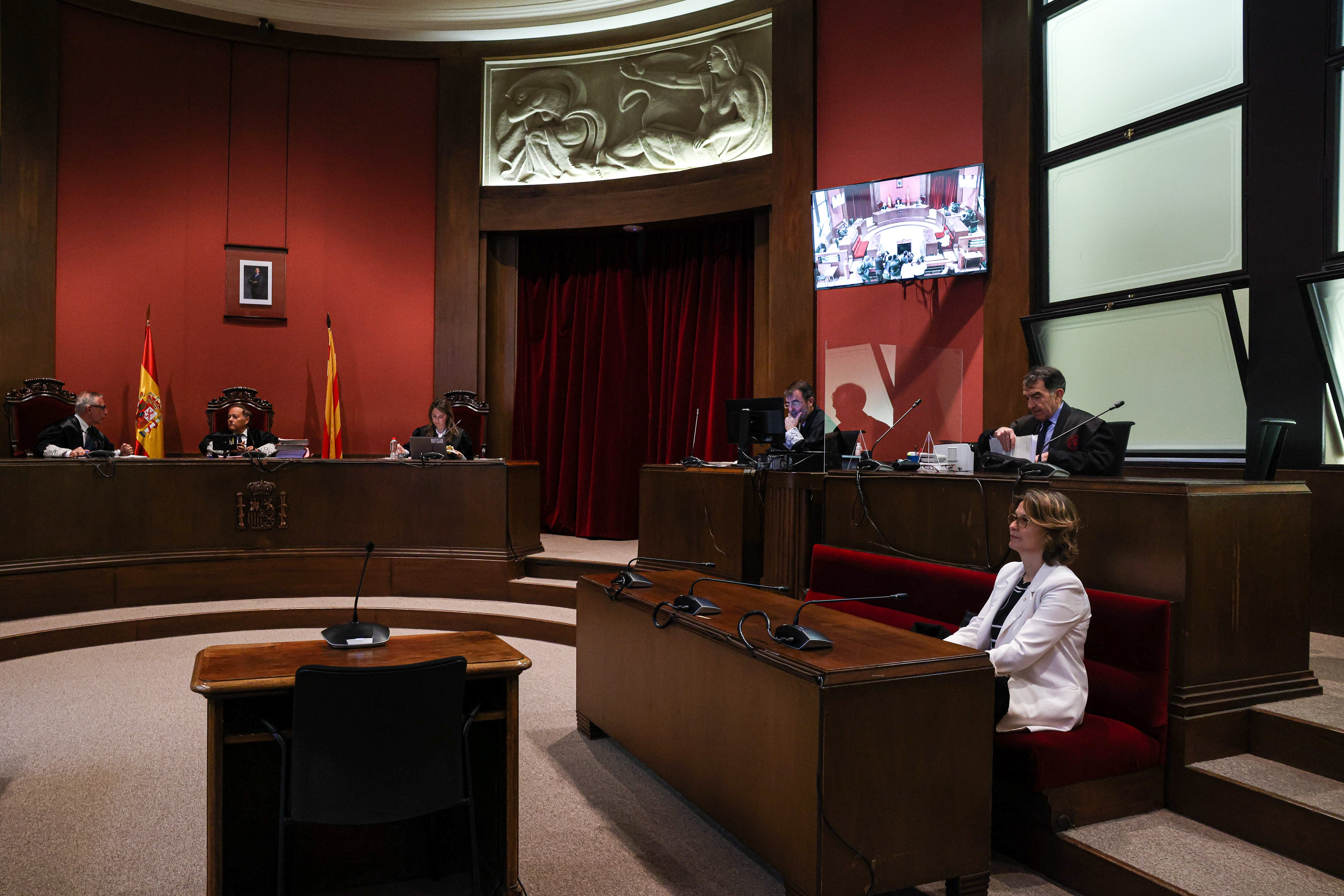 Meritxell Serret al TSJC: "Se ha querido criminalizar al independentismo y el debate político"