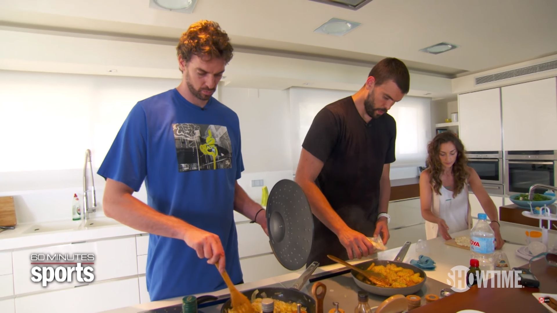 Los hermanos Gasol repasan su pasado blaugrana en la CBS