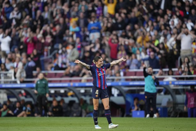 Cartografíe|Registre Leon celebrando gol Barca Roma / Foto: EFE Cartografíe|Registre Leon celebrando gol Barca Roma / Foto: EFE