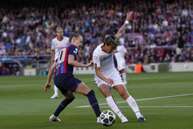 Graham Hansen Barca Roma Champions / Foto: EFE Graham Hansen Barca Roma Champions / Foto: EFE