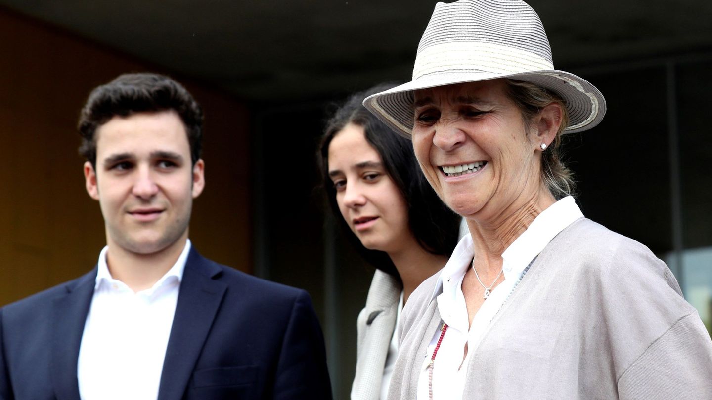 Froilán, Elena y Victoria Federica efe