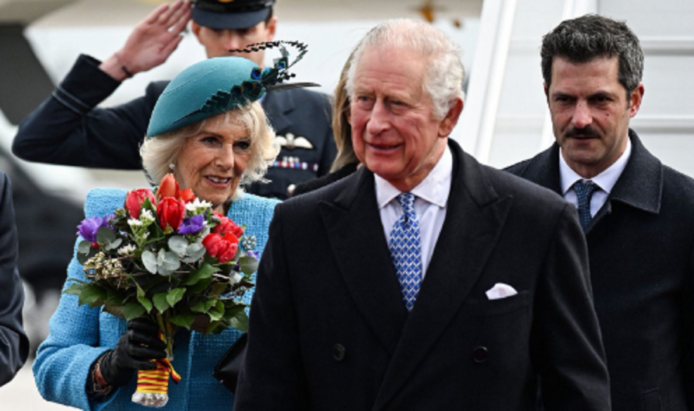 Carlos III y Camilla en Alemania GTRES