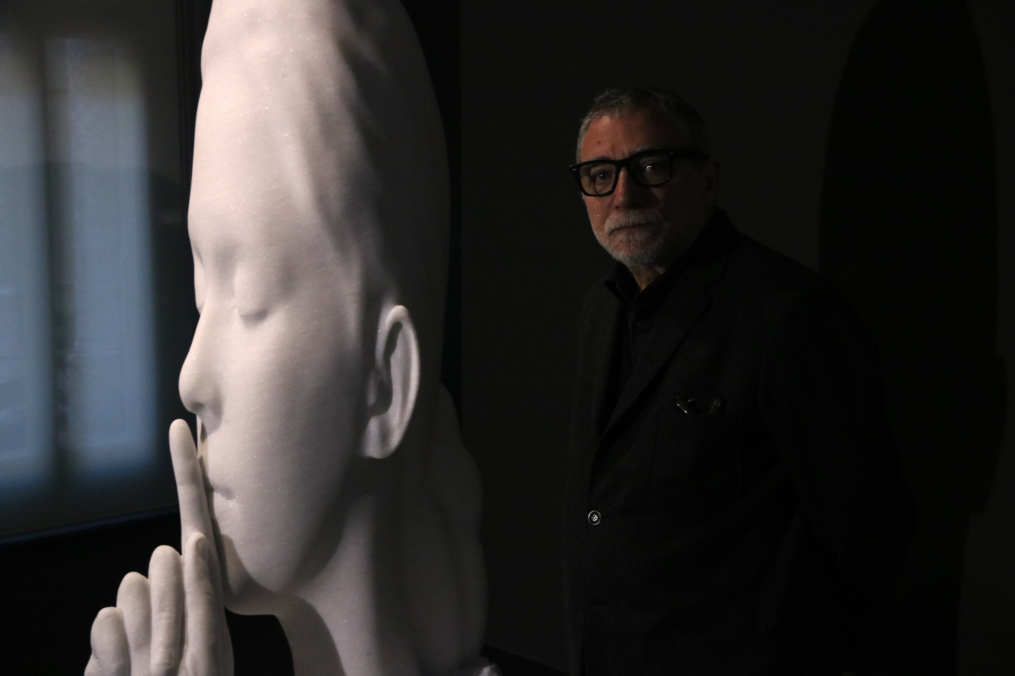 Jaume Plensa s'instal·la a La Pedrera