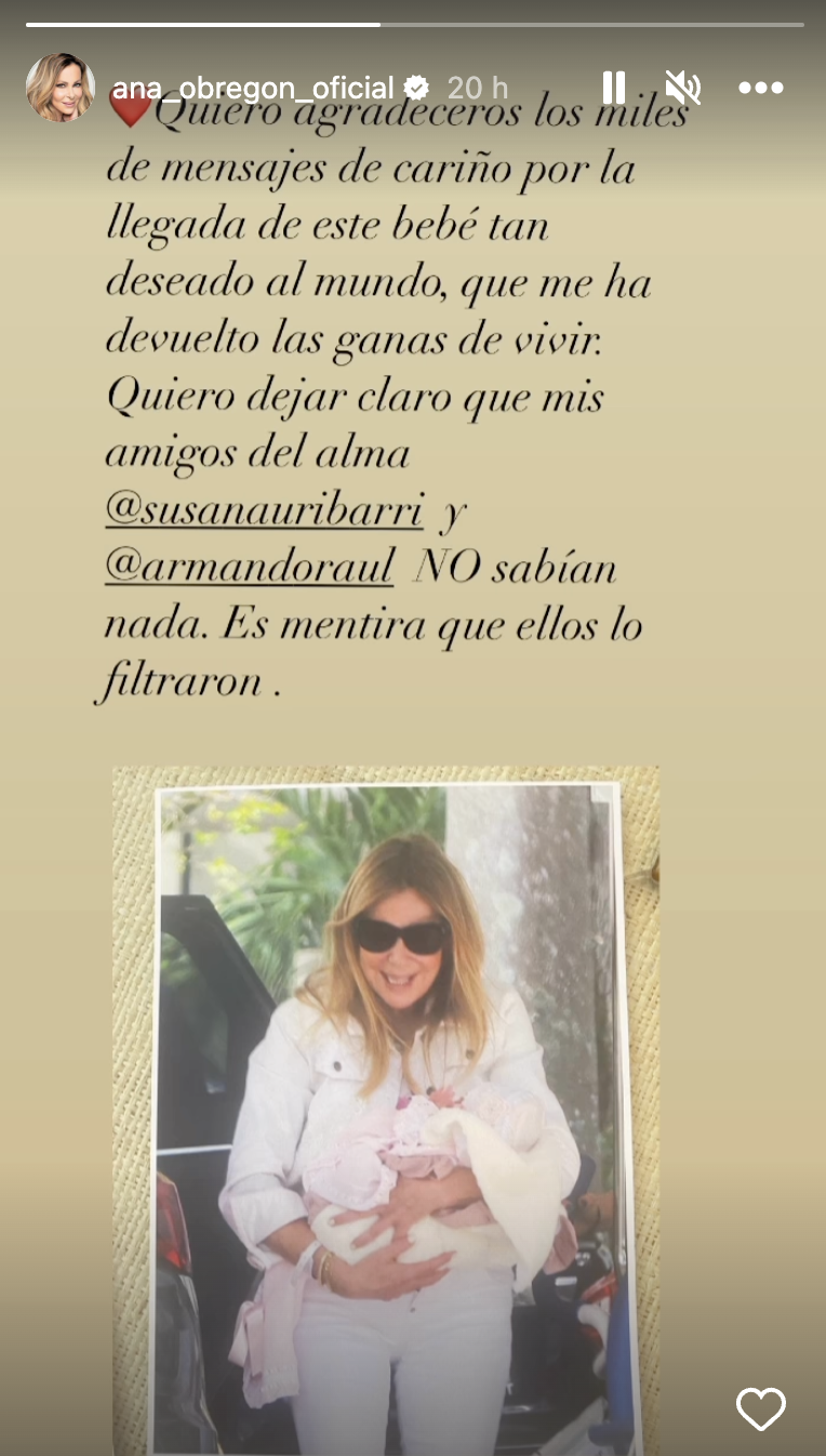 Ana Obregón stories Ana Obregón stories