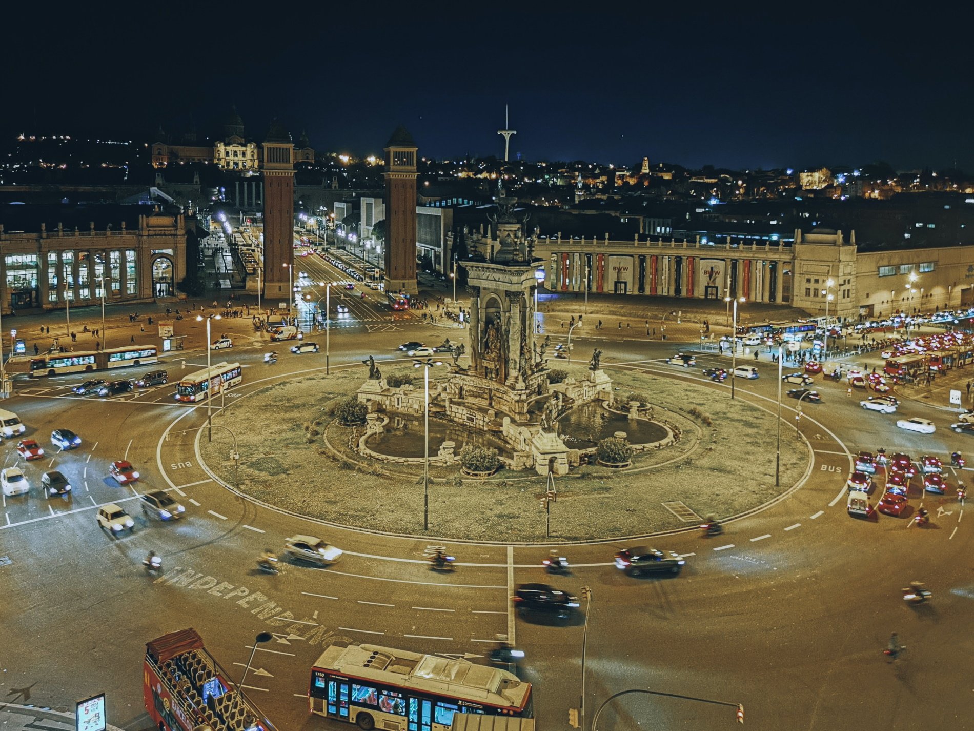 El túnel viario de la plaza de España de Barcelona estará cortado entre el 1 y el 10 de abril