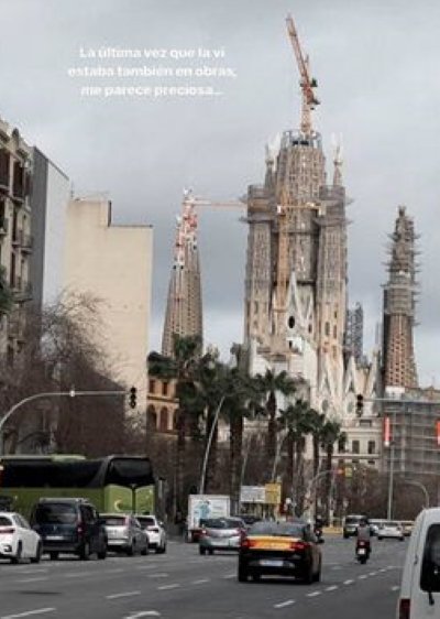 Marina LIDLT Sagrada Familia Barcelona Instagram