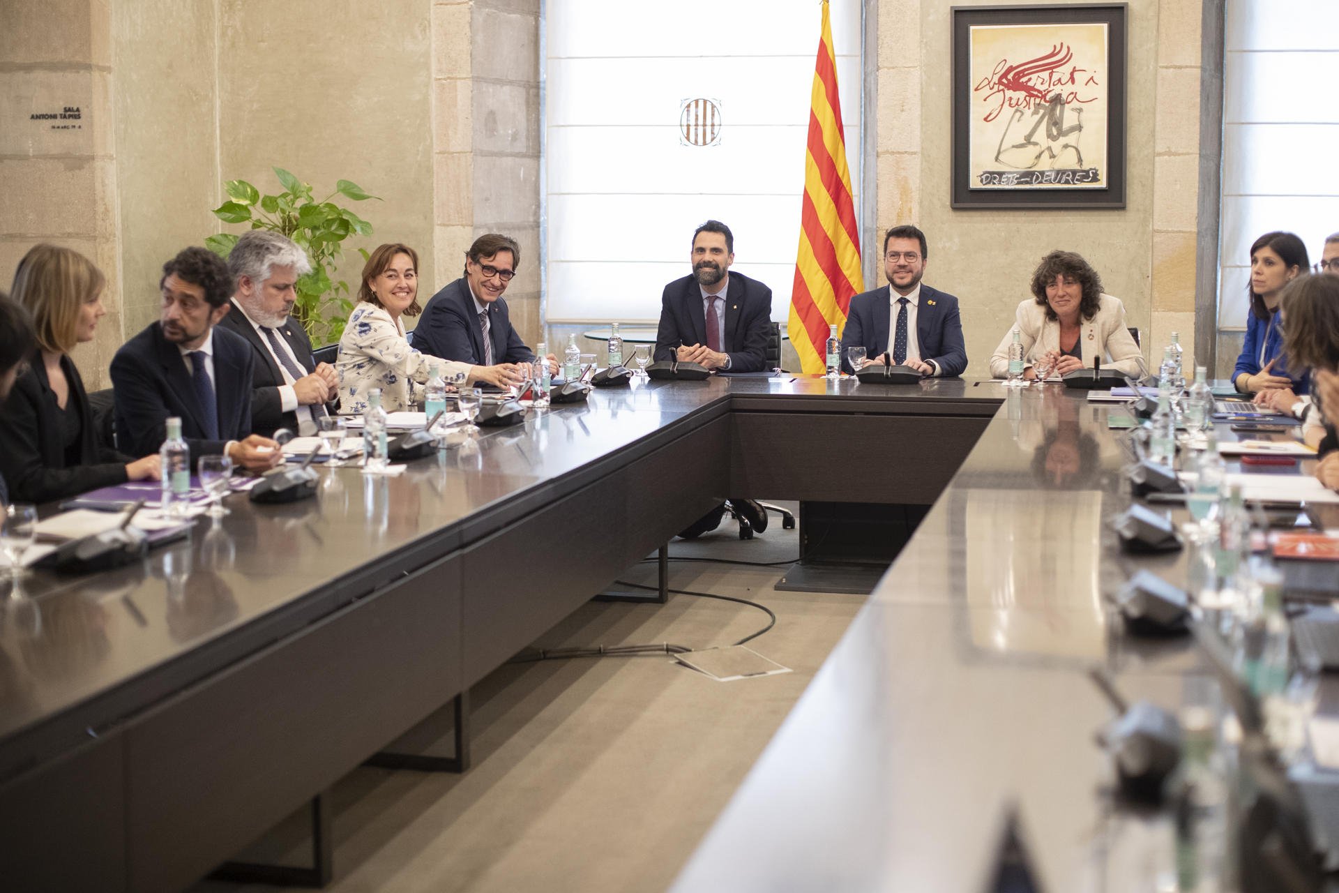 The Drought Summit fails: Catalan government accuses opposition parties of electoralism