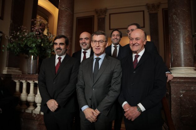 Europa Press president partit popular alberto nunez feijoo president circulo ecuestre Europa Press president partit popular alberto nunez feijoo president circulo ecuestre