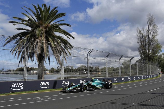 Fernando Alonso Aston Martin Australia / Foto: EFE