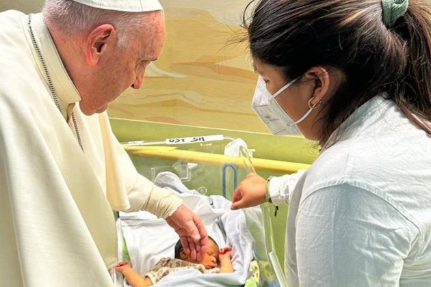 papa francesc hospital efe papa francesc hospital efe