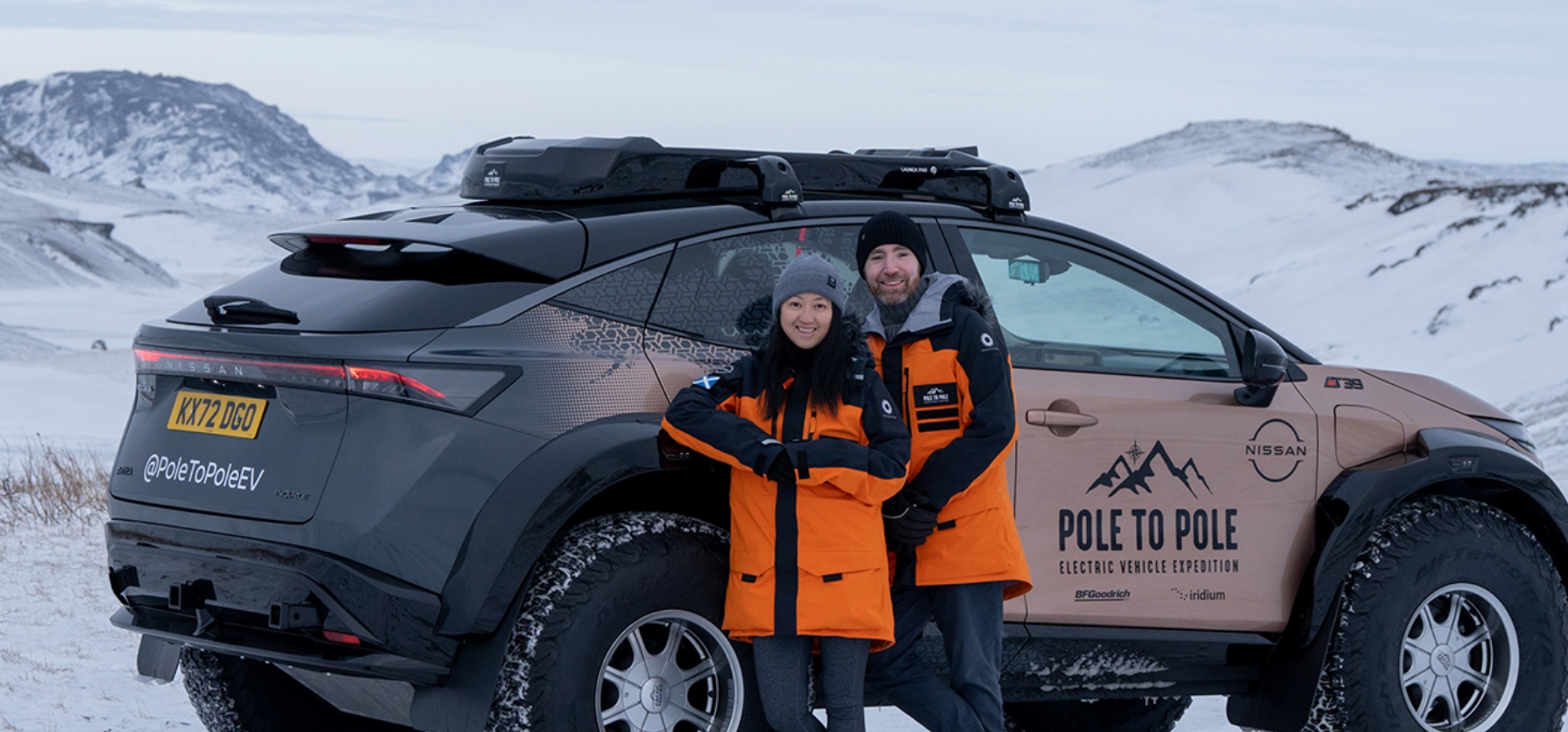 ¿Del Polo Norte al Polo Sur en coche eléctrico?