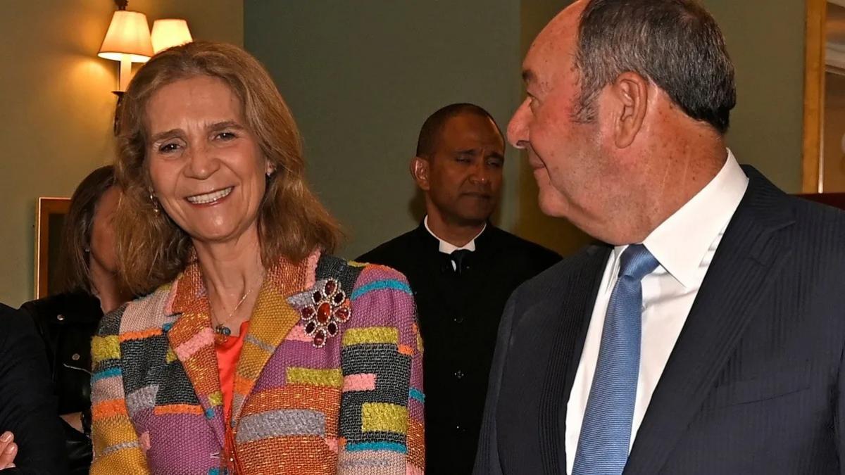 Infanta Elena con Luis Miguel 