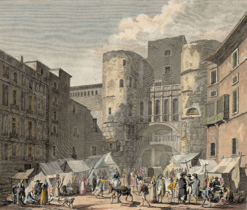 Barcelona (1806). Fuente Cartoteca de Catalunya