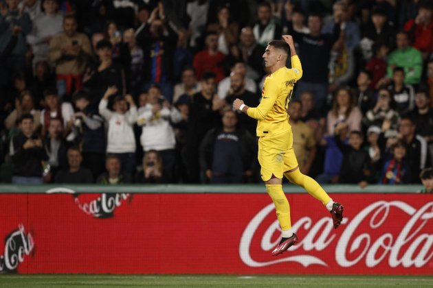 Ferran Torres celebració gol Barça / Foto: EFE
