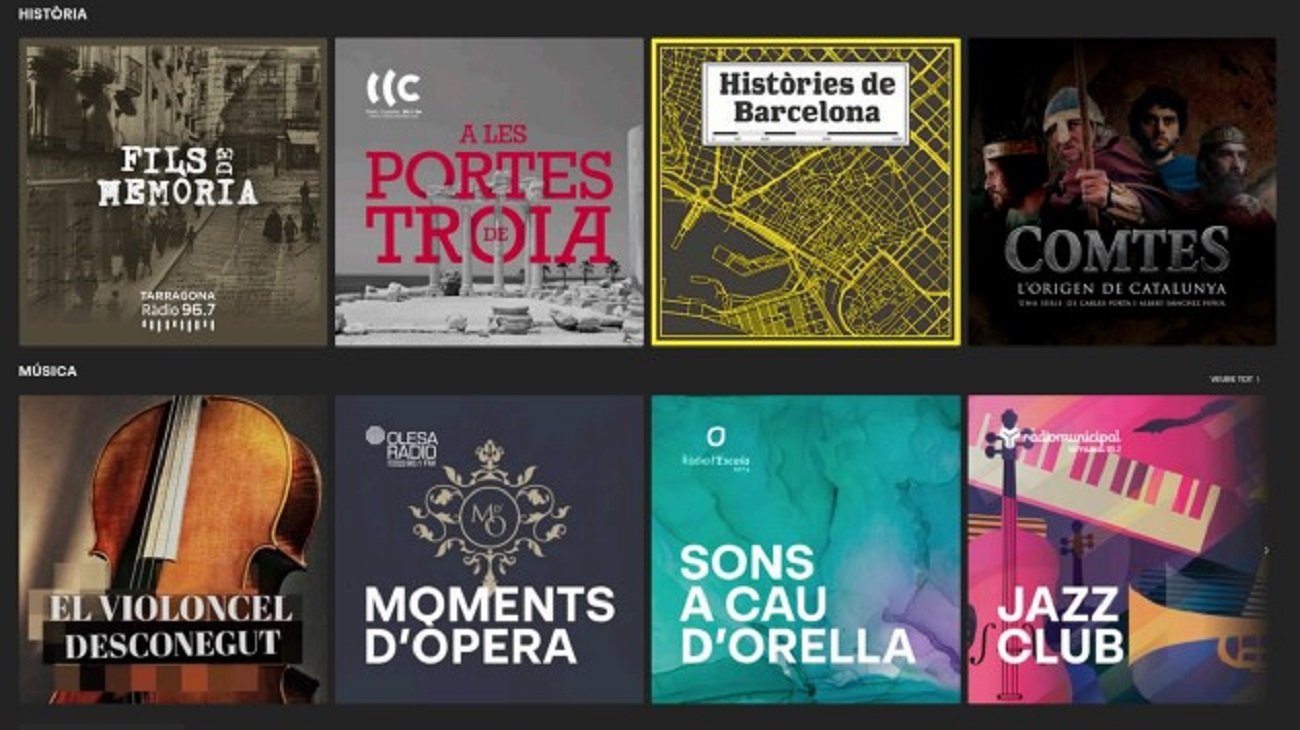 Decenas de podcasts en catalán, de proximidad y gratuitos, a tu alcance con La Xarxa+