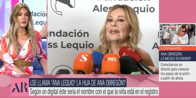 Marisa Martín Blázquez Ana Obregón Telecinco Marisa Martín Blázquez Ana Obregón Telecinco