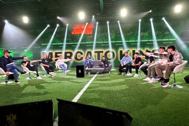 La primera jornada del mercat de fitxatges / Foto: Kings League La primera jornada del mercat de fitxatges / Foto: Kings League