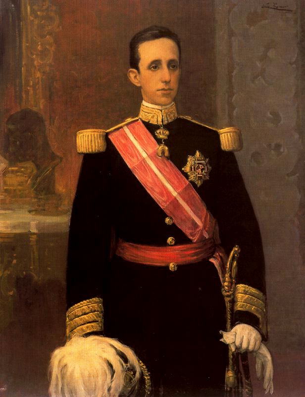 Retrato de Alfonso XIII by Julio Romero de Torres Retrato de Alfonso XIII by Julio Romero de Torres