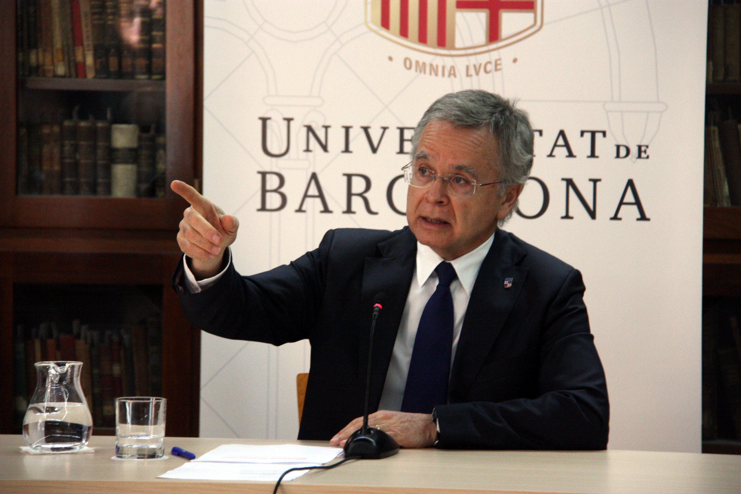 El rector Joan Elias: "La UB és en un moment crític"