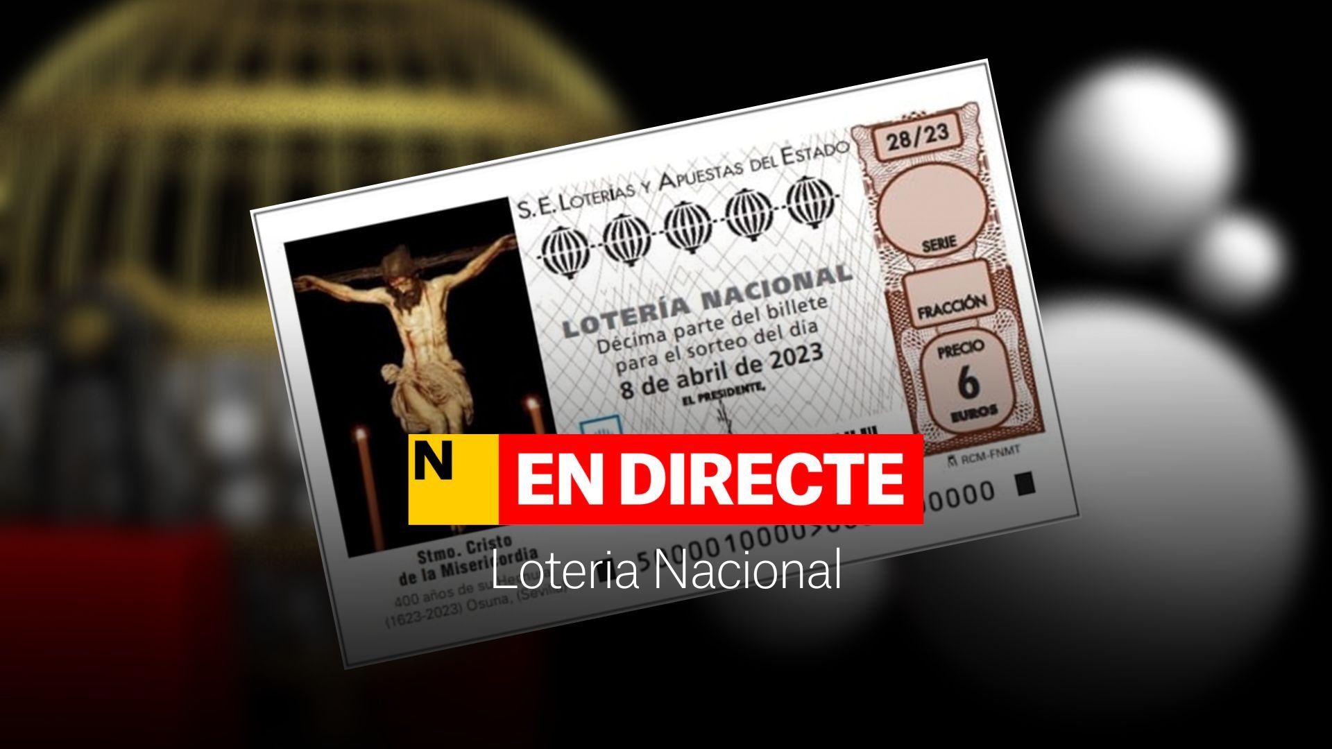 Loteria Nacional | Resultados del sorteo del sábado 8 de abril