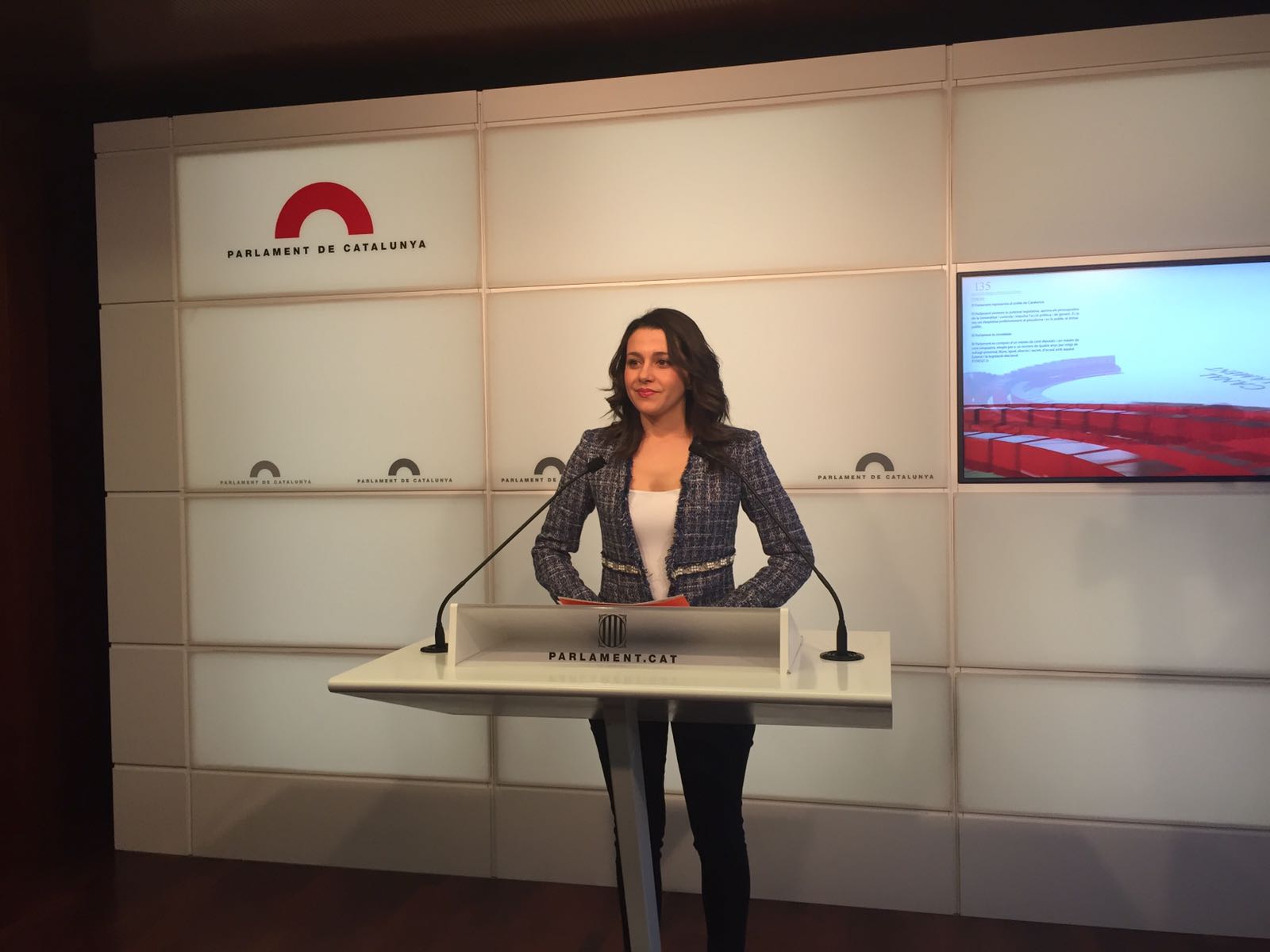Arrimadas: “És el capítol Turull del xou del procés”
