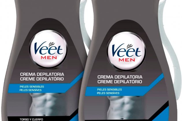 Crema depilatoria Veet men2