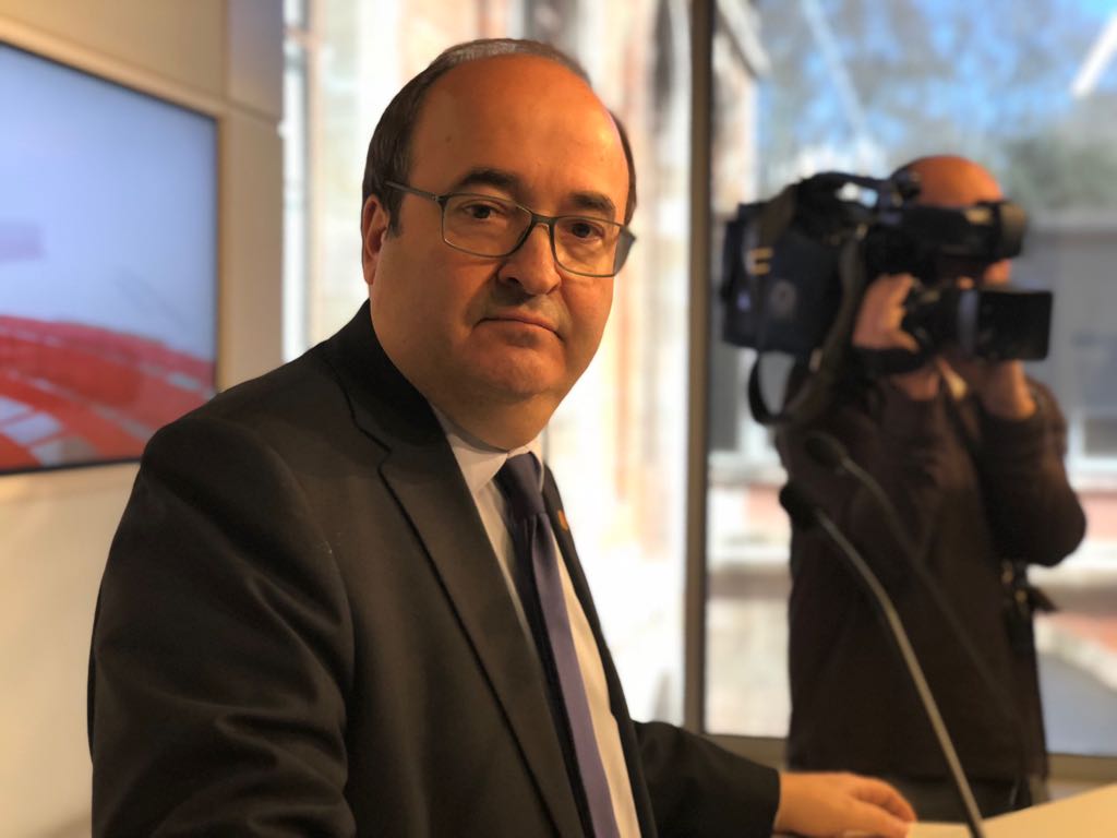 Iceta: “Si volen repetir els errors del passat, no hi ha millor candidat”
