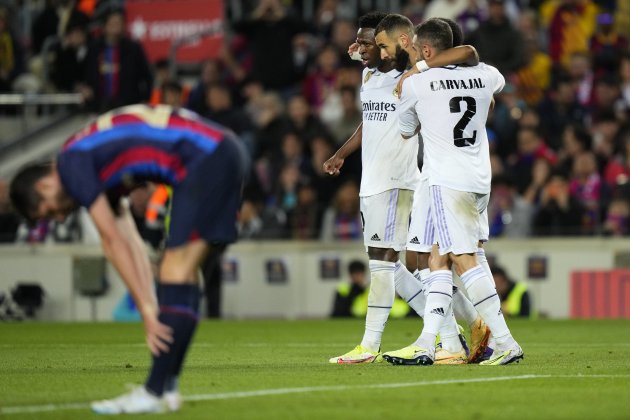 Sergi Roberto decepcion gol Barça Real Madrid Copa del Rey / Foto: EFE