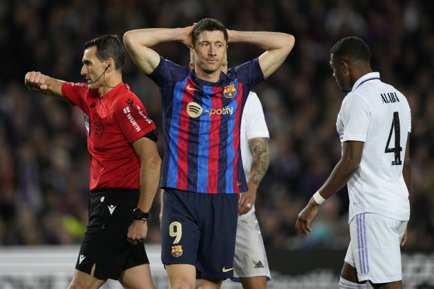 Lewandowski Barça Real Madrid Copa del Rey / Foto: EFE Lewandowski Barça Real Madrid Copa del Rey / Foto: EFE