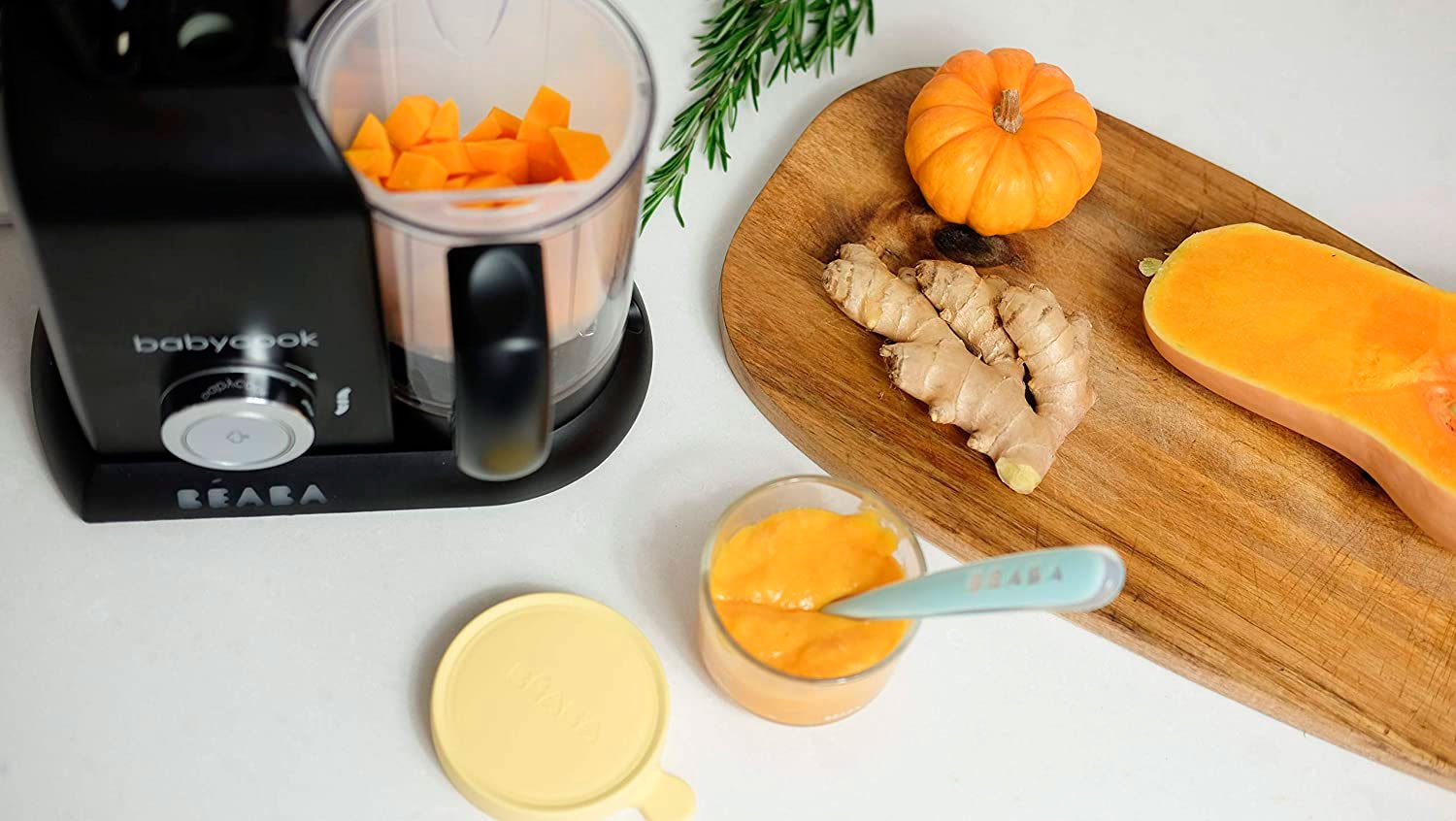 Papillas caseras con el robot de cocina infantil 4 en 1