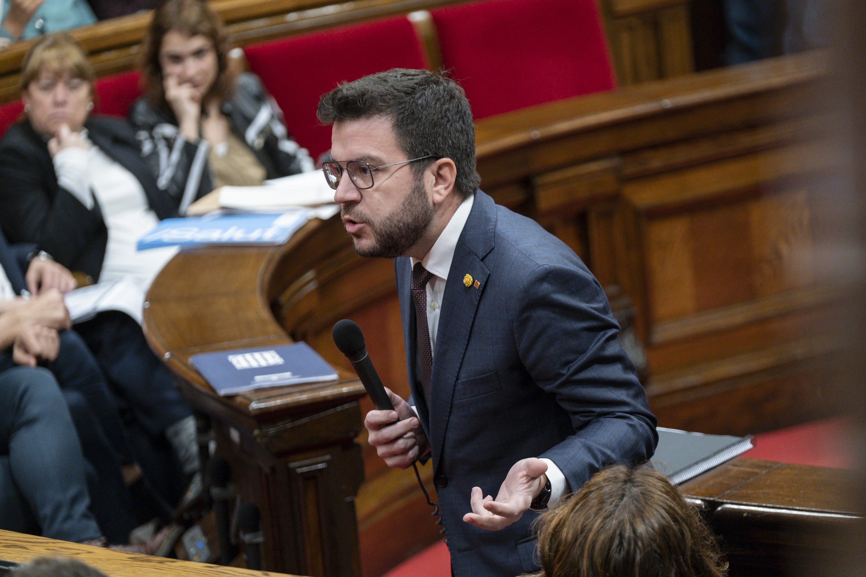 Pere Aragonès defensa el fitxatge d'Astrid Barrio per a l'acord de claredat