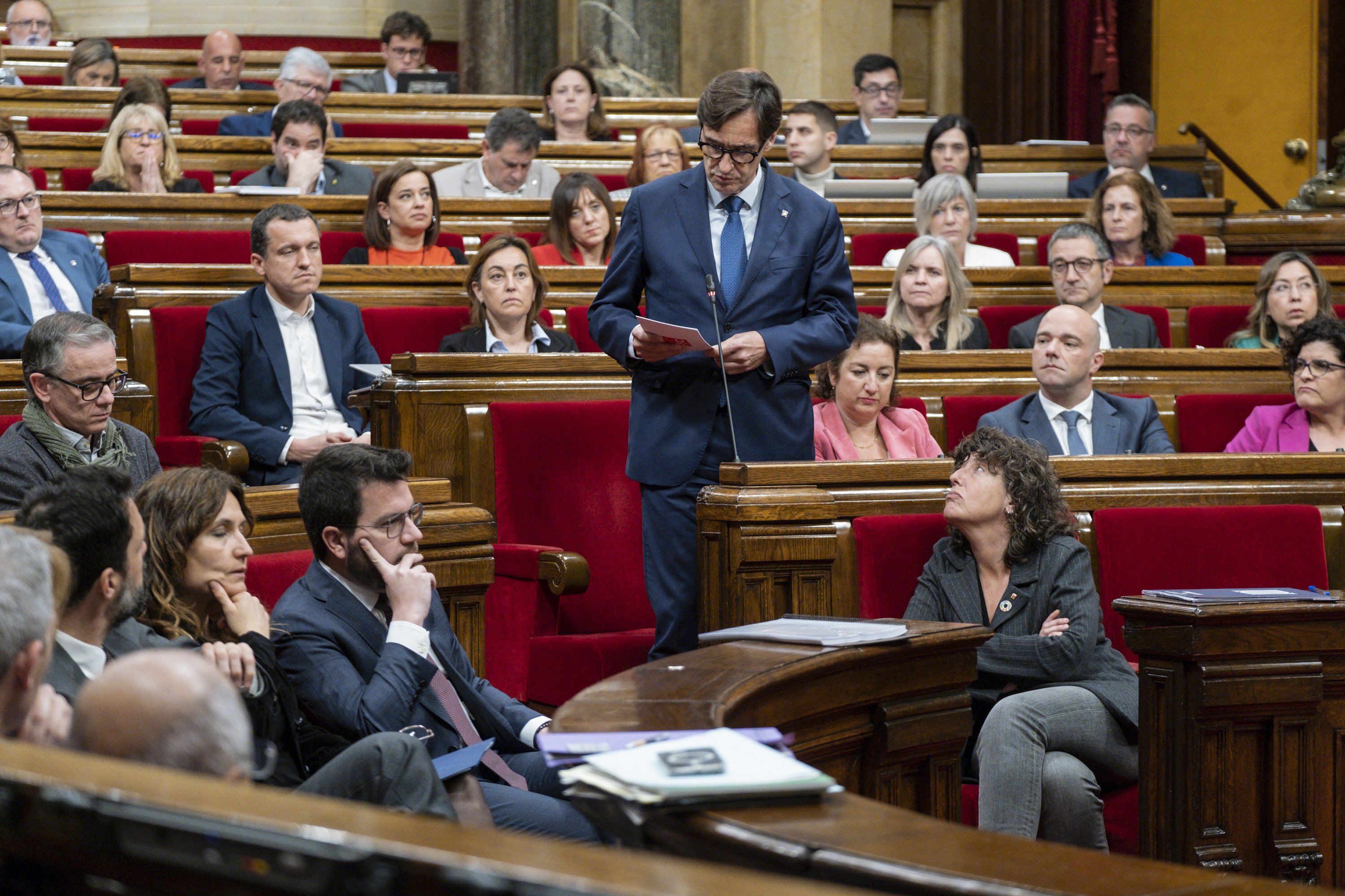 El PSC redobla la presión sobre Aragonès por la sequía y le reprocha que busque "culpables fuera"