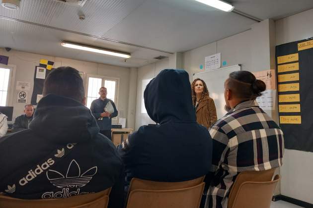 Taller de tractament a la presó de 4 Camins. Foto: Departament de Justícia