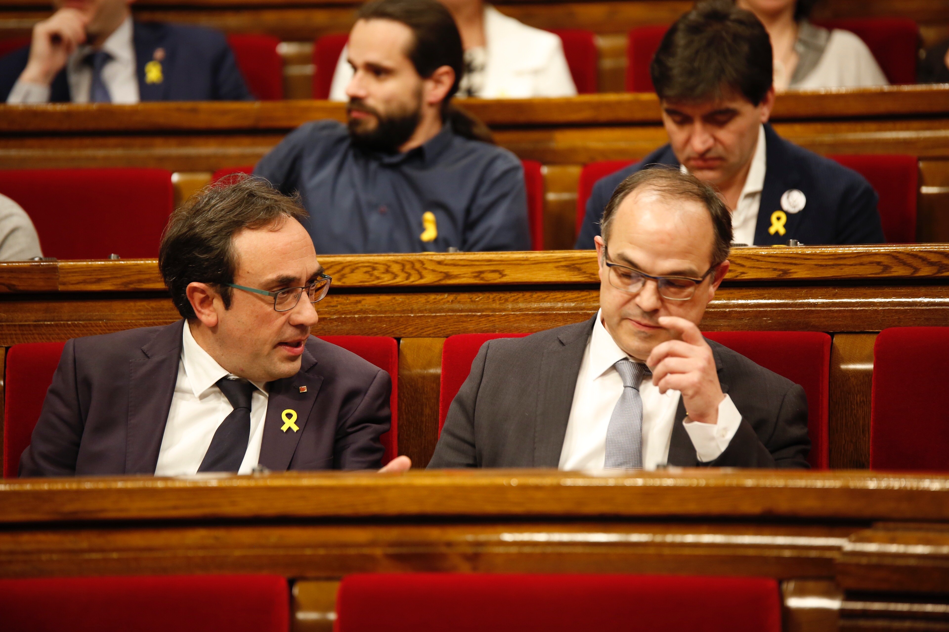 El Tribunal Suprem torna a denegar la llibertat a Sànchez, Turull i Rull