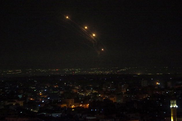 Cohetes de Hamás contra Israel Gaza EFE