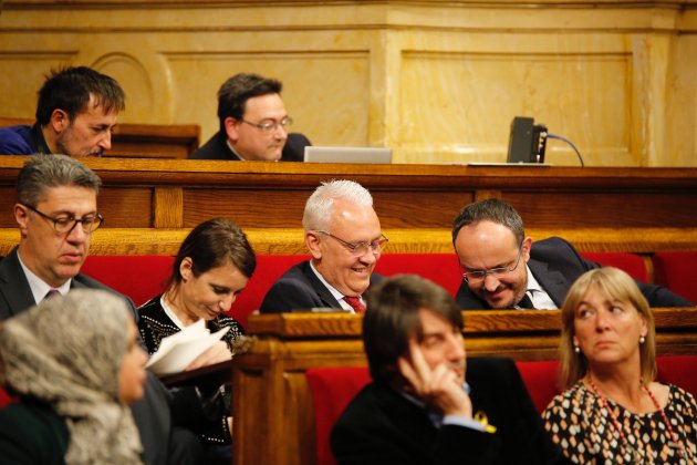 alejandro fernandez santi rodriguez pp parlament - sergi alcazar