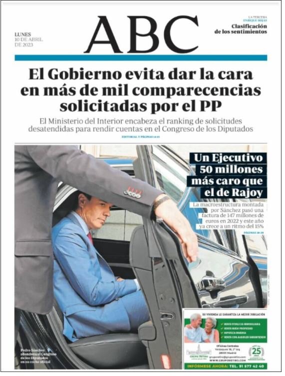 abc portada 10 abril abc portada 10 abril