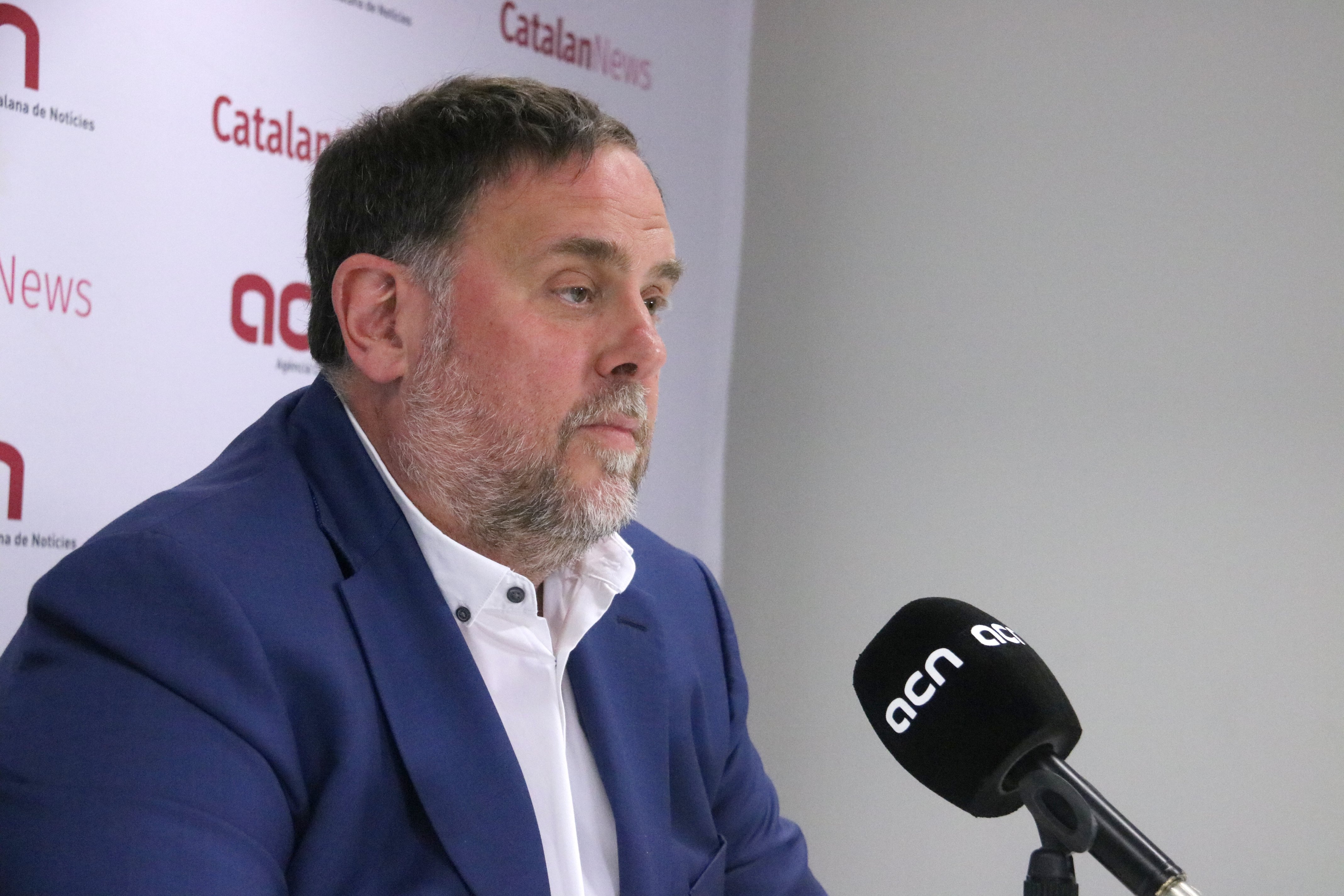 Junqueras, sobre Borràs: "No es bueno para el independentismo que se pueda decir que dentro hay corrupción"