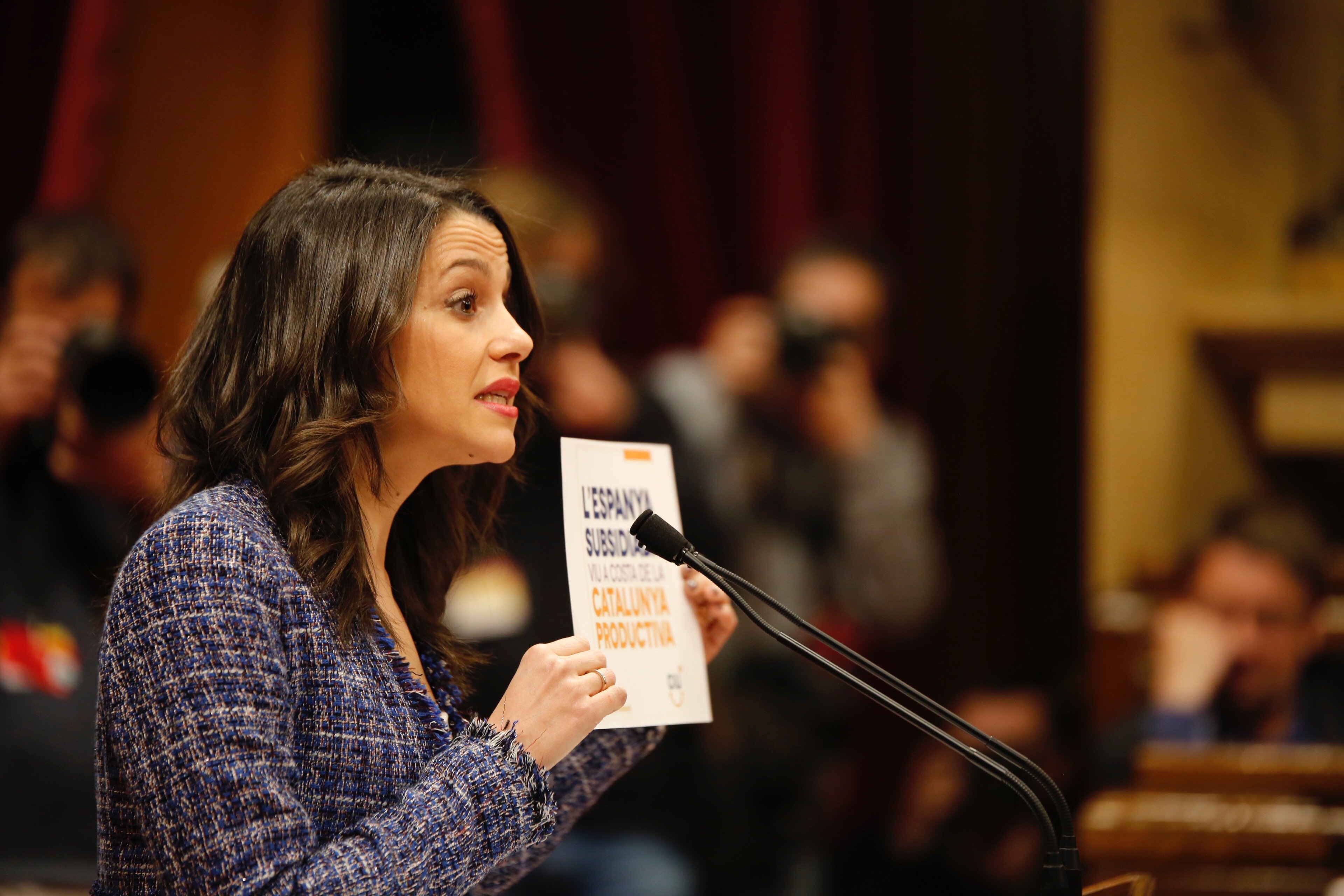 Arrimadas acusa a los independentistas de no querer acabar con el 155