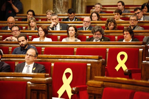 abscència marta rovira ple parlament - sergi alcazar