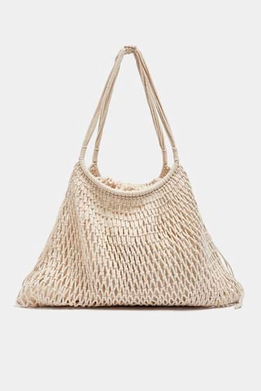 Bolso shopper macramé Bolso shopper macramé
