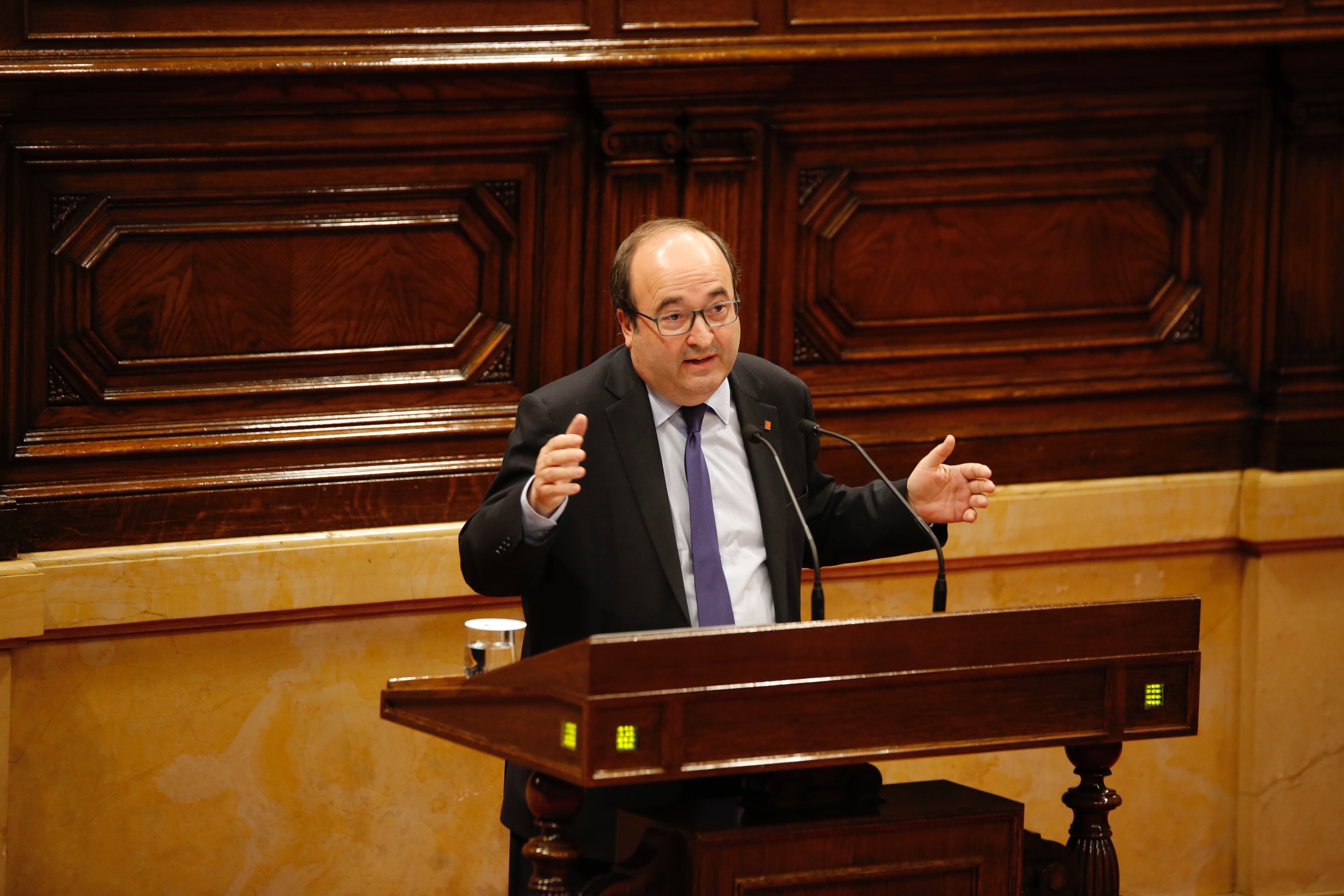 Iceta, sorprès pel "gir de 180 graus" de Turull