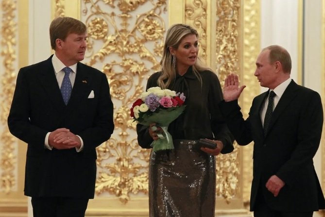 Putin, Màxima i Guillermo Alejandro GTRES