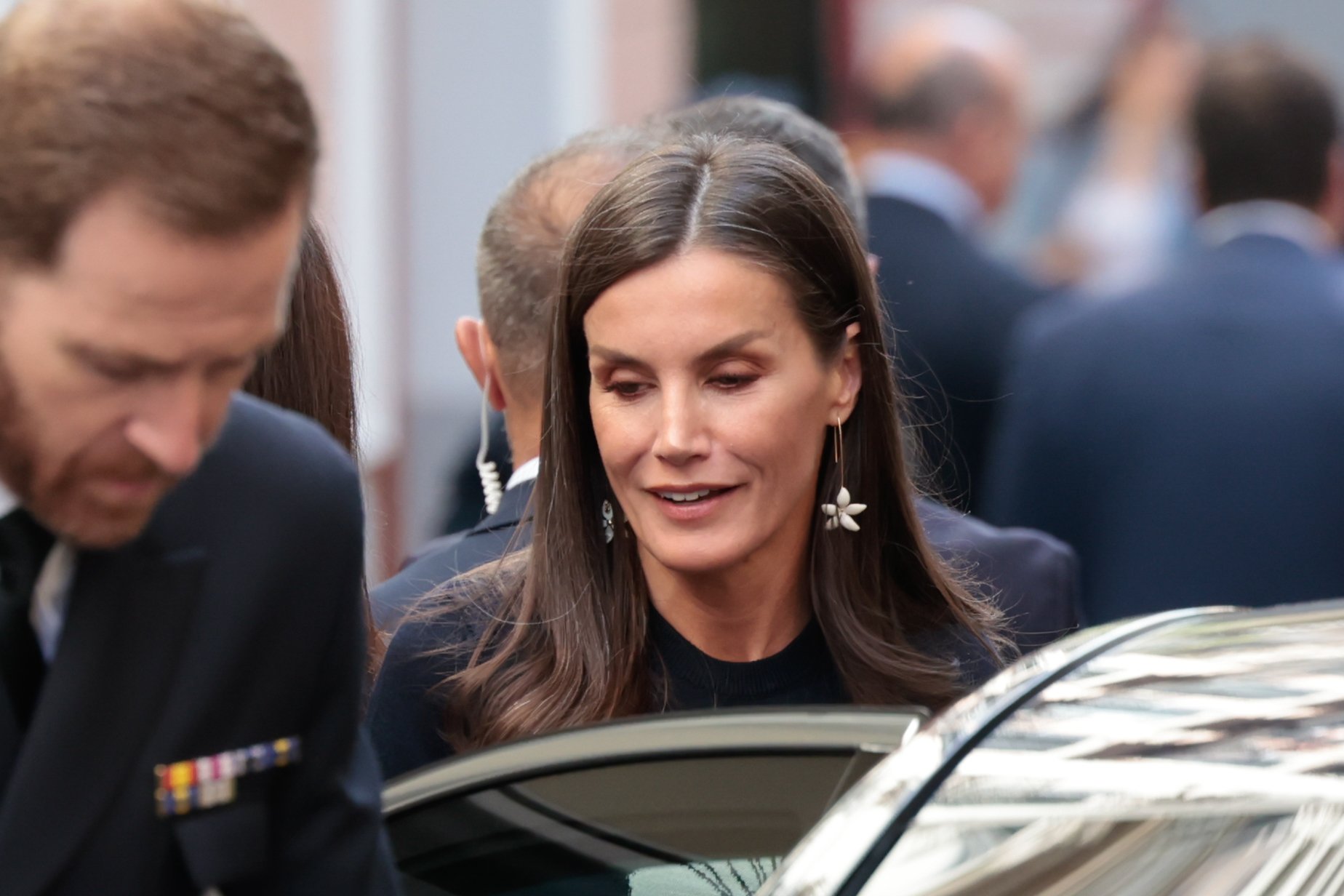 Letizia pendents|arracades estrella GTRES Letizia pendents|arracades estrella GTRES